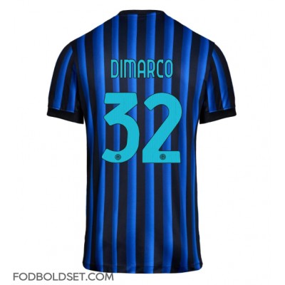 Inter Milan Federico Dimarco #32 Hjemmebanetrøje 2025-26 Kortærmet Inter Milan Federico Dimarco #32 Hjemmebanetrøje 2025-26 Kortærmet